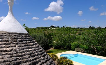 Trullo auf dem Lande in Ostuni mit privatem Pool 2