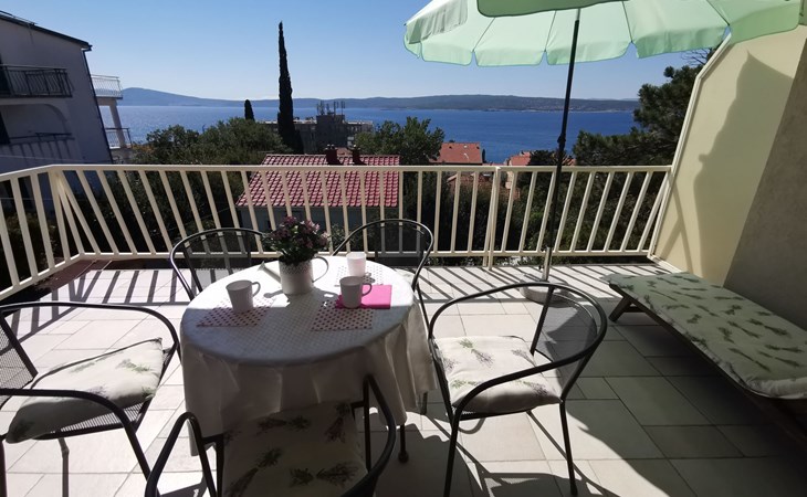 Wohnung für 5 Personen mit AC und Parkplatz 1