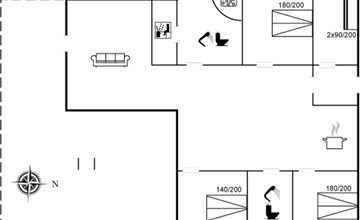 "Jarven" - 500 meter van de inham in het Limfjord 2