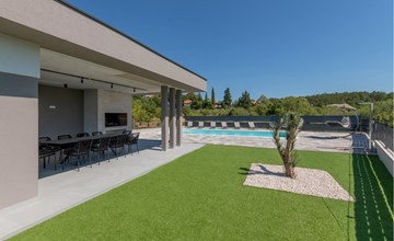 Gemütliches Haus in Lovrec mit privatem Swimmingpool (innen oder außen. 3