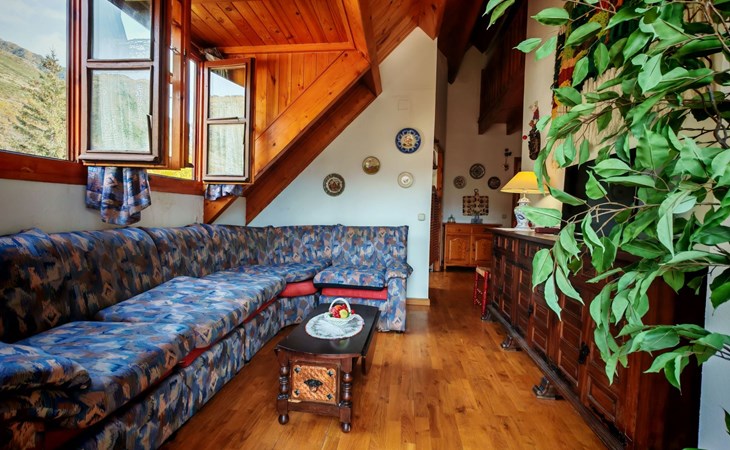 Duplex Muntanyó 2 mit Balkon und Blick auf den Berg Vall de Boí 1