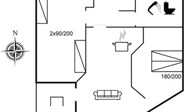 "Milly" - 100 meter van de zee in West-Jutland 2