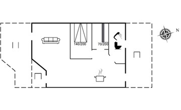 "Fortuna" - 200m from the sea in SE Jutland 2