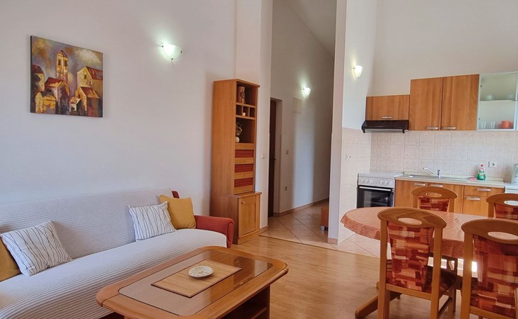 Wohnung in Baška mit Eigenem Balkon 1