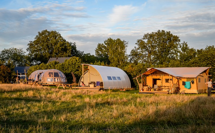 Riverdome met privé sanitair | 4 pers. 1