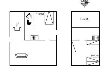 „Rosa“ – 300 m vom Meer entfernt in Südostjütland 2