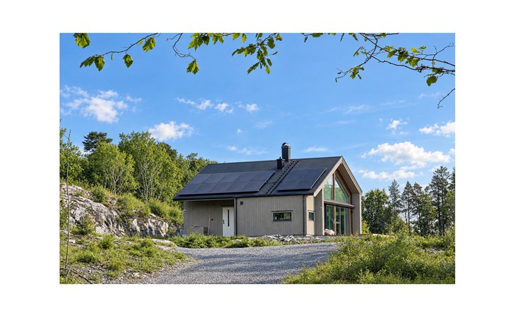Awesome home in Stathelle with house a panoramic view 1