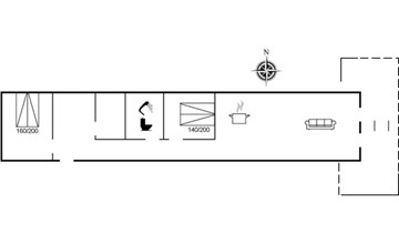 „Angelita“ – 80 m bis zur Bucht im Lim Fjord 2