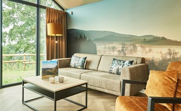 Luxe 4p cottage vlak bij centrum en piste 3