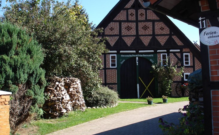 Wohnung in Jameln mit Garten, Grill und Terrasse 1