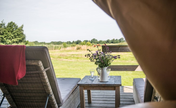 Twentse Buitenleven - Twin Lodgetent - romantisch kamperen op de boerderij 1