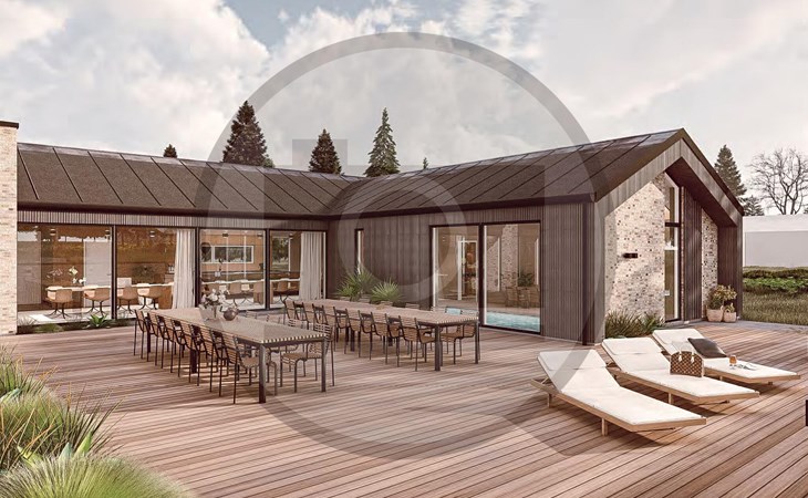 Gorgeous home in Højslev with sauna 1