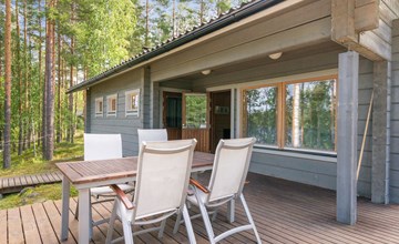Hot pool cottage ainu 3
