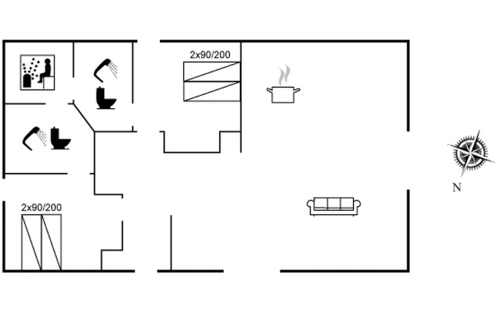 „Dorrit“ – alles inklusive – 1,2 km vom Meer entfernt in Westjütland 1
