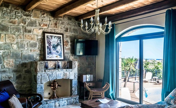 Niriides Villas_ Liagori_ 2-Schlafzimmer privater Pool 1