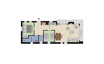 Natuurlodge 4 personen Wellness (Spa) 2