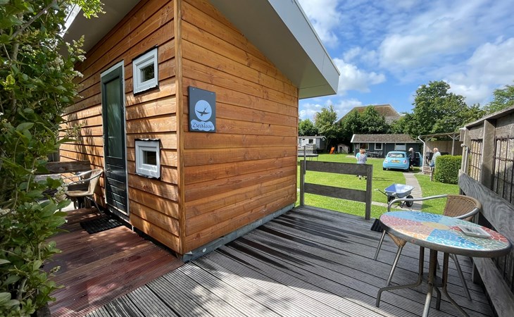 Tiny House „De Zwaluw“ auf dem Campingplatz Oudesluis  1