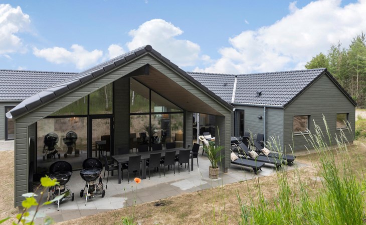 Awesome home in Glesborg with sauna 1