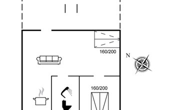 "Caisa" - 75 meter van de zee in Bornholm 2