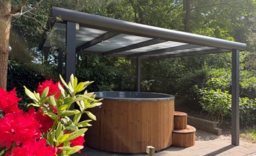 Boshuys mit Hottub & Sauna | 20 Personen 3