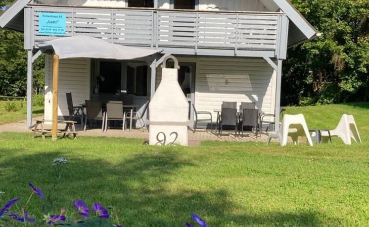 in Feriendorf Silbersee mit Kamin 1