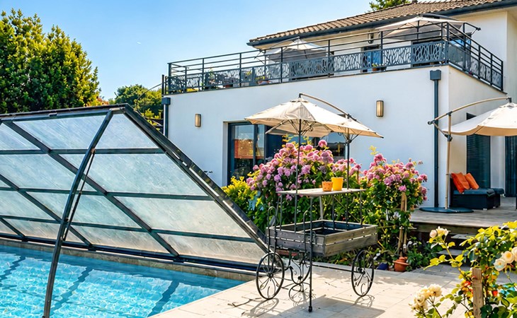 Luxurious home in Ondres with private swimming pool, can be inside or outside 1