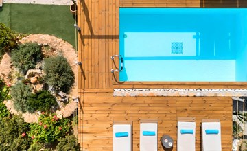 "Cretan Lodge" mit Blick auf das Wasser 2