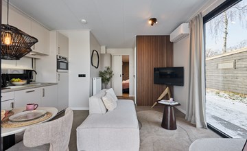 River Lodge 'Wellnesshuus' met bubbeltub, sauna, ligbad en sunshower | 2 pers. 3