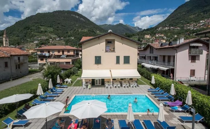 Wohnung in Domaso mit privatem Parkplatz 1