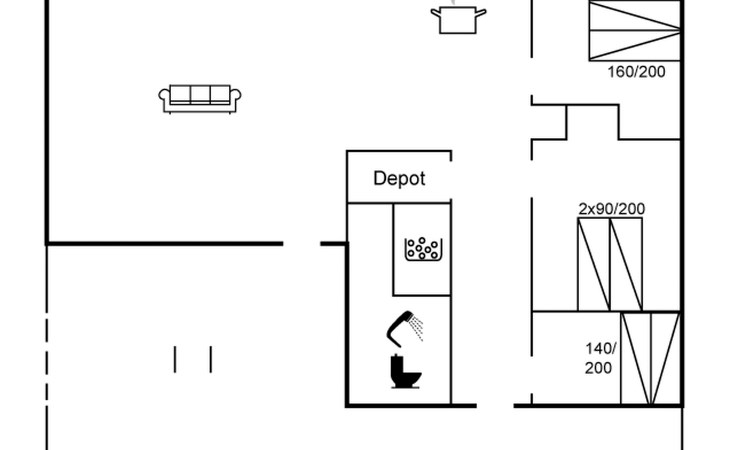 "Gunkil" - all-inclusive - 800 meter van de zee 1