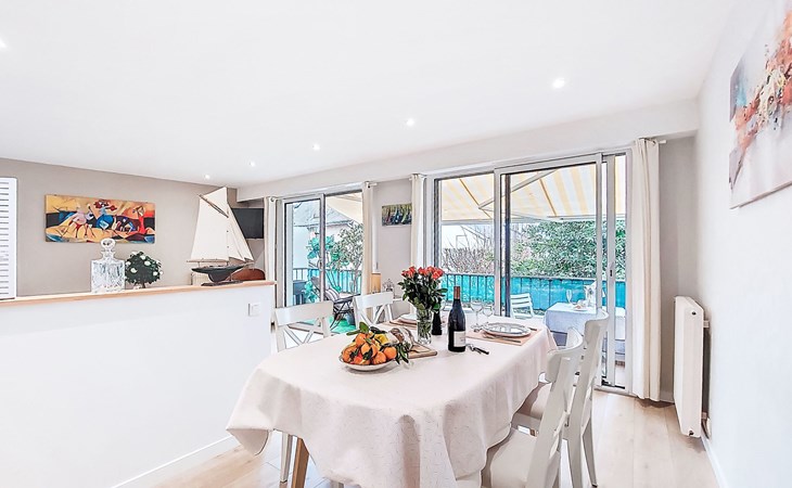 Port et plage à pied, linge inclus 1