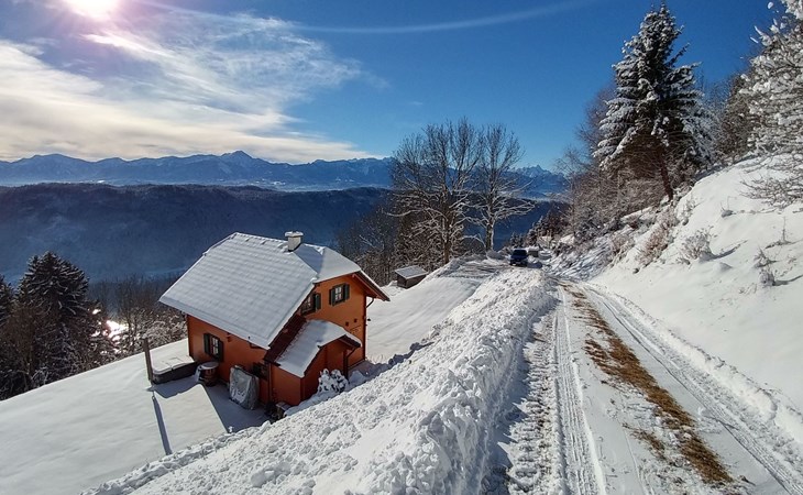 Almchalet Orter in Treffen am Ossiacher See 1
