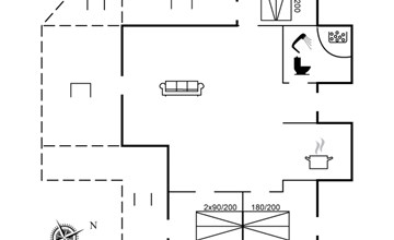 „Anethe“ – 100 m bis zur Bucht im Lim Fiord 2