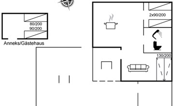 "Gyrth" - 20 meter van de inham in Funen 2