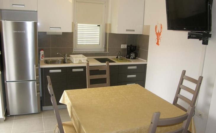 in Baška mit Eigenem Balkon 1