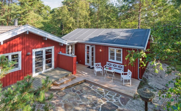 "Nayati" - 60 meter van de zee in Bornholm 1