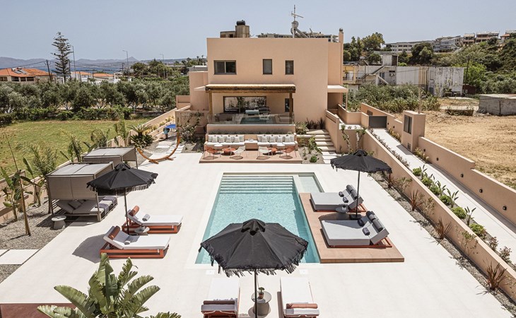 Villa Agali - ''Freier'' beheizter Pool, 70m zum Meer 1