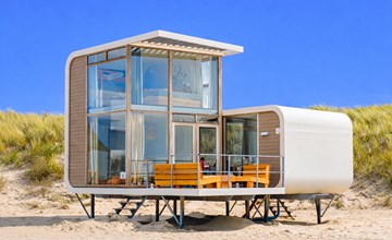 Strandslaaphuisje (huisdieren welkom) 2