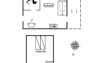 "Gunhilde" - 400m from the sea in Bornholm 2