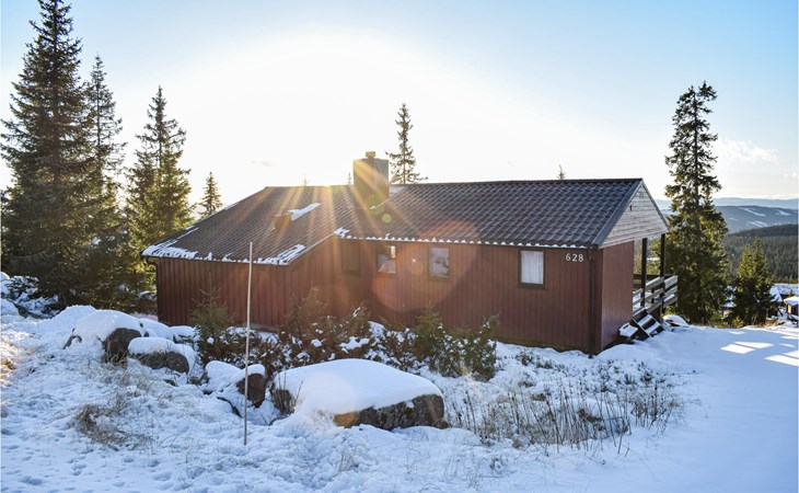Amazing home in Sjusjøen with sauna 1