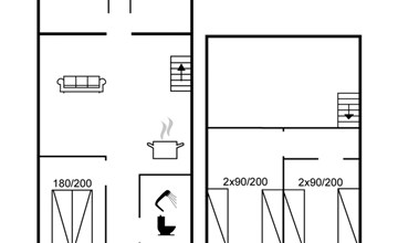 "Cita" - 100 meter van de inham in Noordwest-Jutland 2