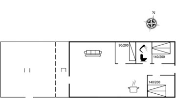 „Tican“ – 400 m vom Meer entfernt in Südostjütland 2