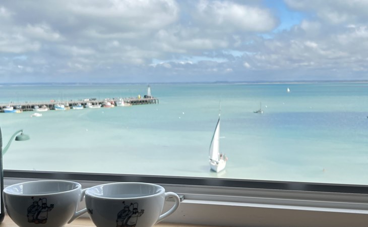 Smaragdgroene weergave 1