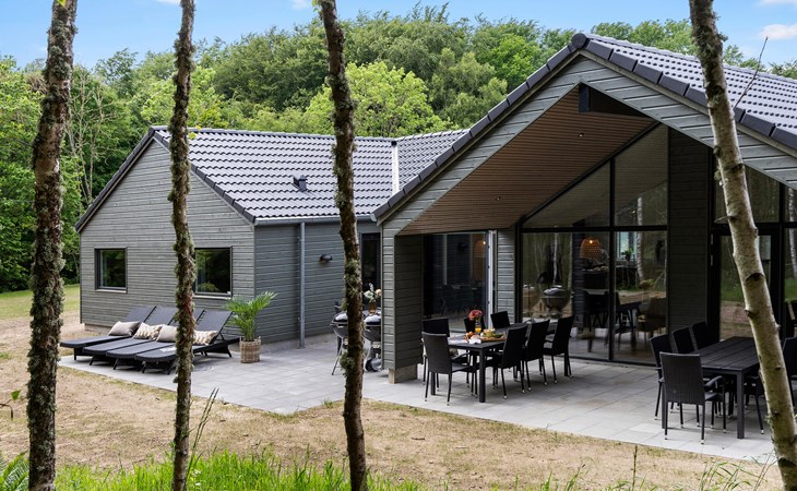 Pet friendly home in Glesborg with sauna 1