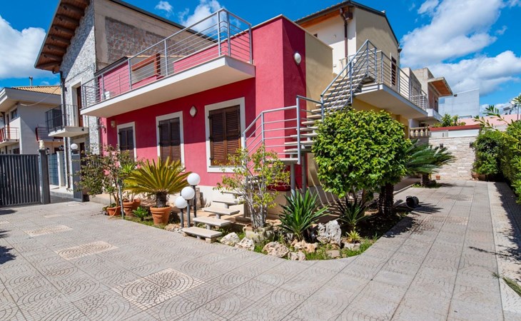 Villa Tonnara 50 m Strand Meerblick Borgo Gebiet 1