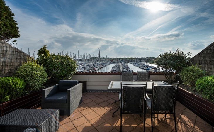 Kabbelaarsbank 2.15 luxe penthouse met uitzicht op de haven 23