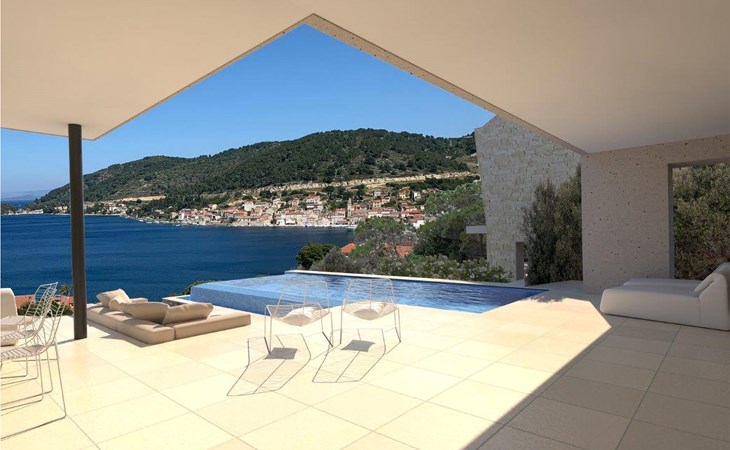 Pet friendly home in Vis with sauna 1