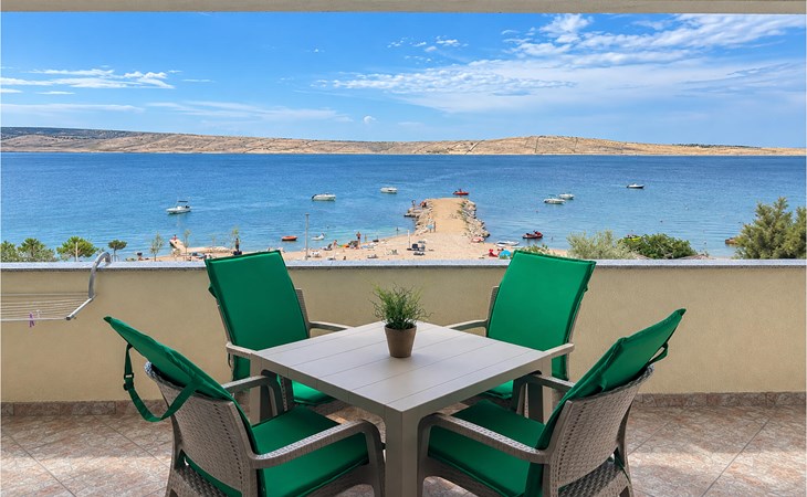 Lovely apartment in Kustici with house sea view 1