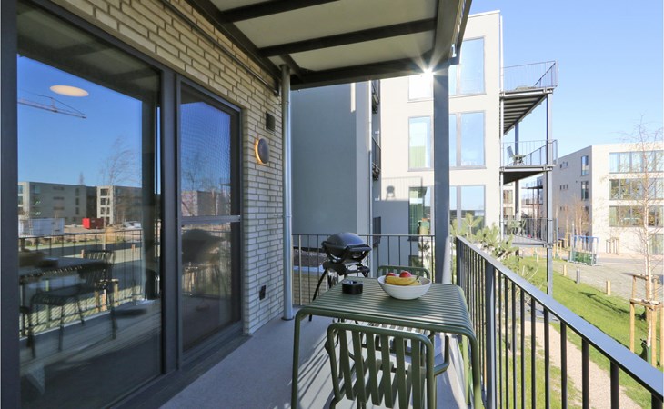 Beach front apartment 1