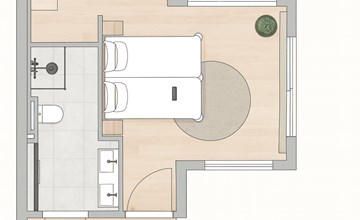 Hotelsuite | 2 personen  3